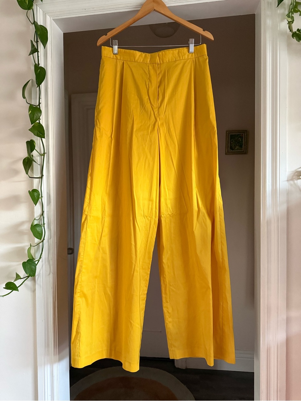 Fabiana Filippi high-waisted palazzo trousers size medium